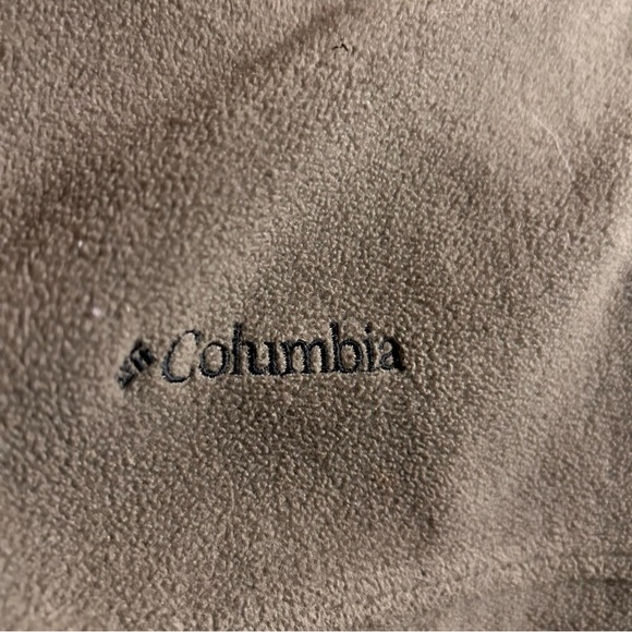 Columbia Taupe Fleece Jacket - Picture 3 of 4
